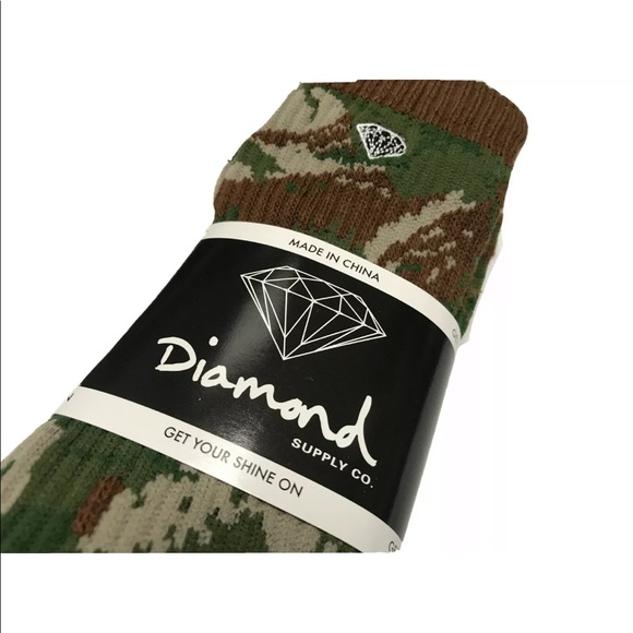 Diamond Supply Co. OG Script High Socks Camo - Picture 6 of 6